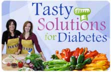 Image of the title slide for Tasty Solutions for Diabetes